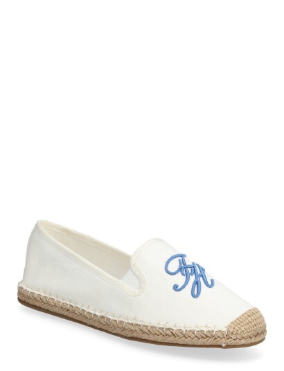 Tommy Hilfiger Th Script Summer Espadrille - White - 40