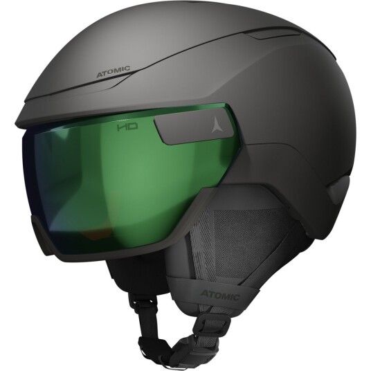 Atomic Revent GT Amid Visor HD Skihjelm med Visir Black 51-55cm