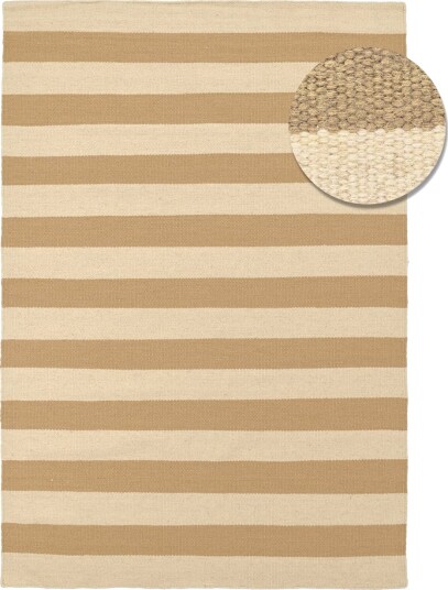 Ullteppe Torquay hvit/beige Størrelse: 200 x 290 cm