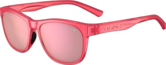 Tifosi Tifosi Swank Briller Strålende Rose (1 Pink Mirror Ar Glass Xx % Lystransmisjon) (Statsminister: 2024-05-15) (Neon Lights Line) (Ny 2024)