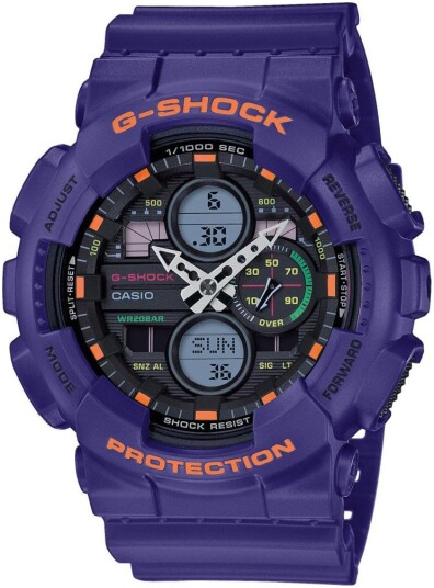 Casio Herreklokke GA 140 6AER G Shock Sort/Resinplast Ø51.2 mm Casio Herreklokke GA 140 6AER G Shock Sort/Resinplast Ø51.2 mm