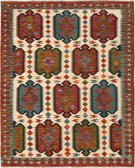 Orientalsk kelimteppe 191 x 155 cm Størrelse: 191 x 155 cm Orientalsk kelimteppe 191 x 155 cm Størrelse: 191 x 155 cm