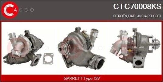 Turbolader CASCO CTC70008KS Turbolader CASCO CTC70008KS