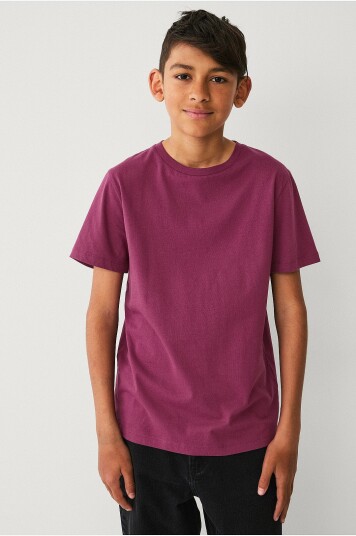 Ellos Collection T skjorte Basic Lilla Ellos Collection T skjorte Basic Lilla