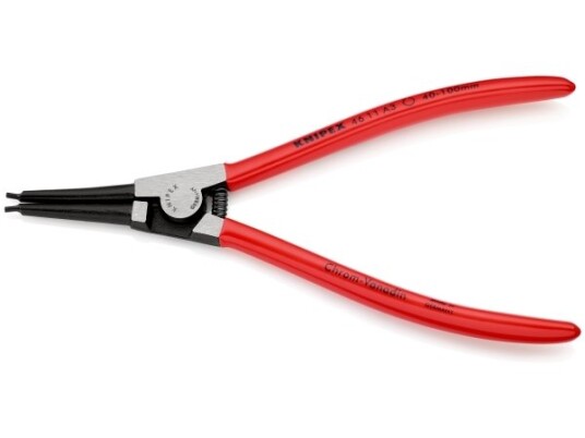 Knipex 46 11 A3 Låseringtang 210mm Kromvanadiumstål Rød for Ytterringer Knipex 46 11 A3 Låseringtang 210mm Kromvanadiumstål Rød for Ytterringer