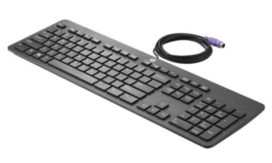 Hp 803821-061, Full-Size (100%), Ps/2, Membrannøkkelbryter, Sort Hp 803821-061, Full-Size (100%), Ps/2, Membrannøkkelbryter, Sort