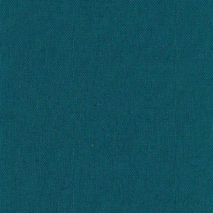 Brændgaard Textile Silke Bomullsstoff616 Petrol 145cm 50cm