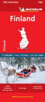 Finland - Michelin National Map 754 Finland - Michelin National Map 754