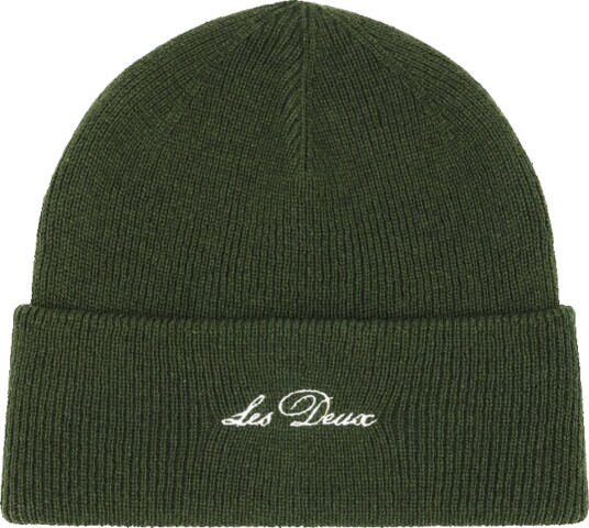 Les Deux Signature Beanie Grønn ONE SIZE