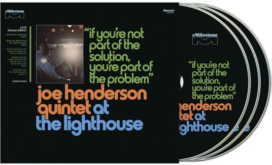 Joe Henderson At The Lighthouse: If You're Not Part Of The Solution, You're Part Of The Problem CD