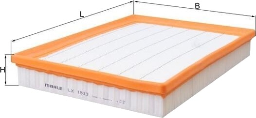 Luftfilter MAHLE ORIGINAL LX 1503 Luftfilter MAHLE ORIGINAL LX 1503