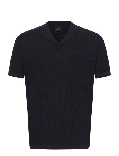Armani Exchange Knit Polo Navy XXL