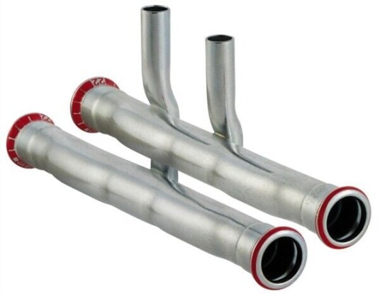 Geberit 15 mm Radiatortilslutning Galvanisert for Varmesystemer