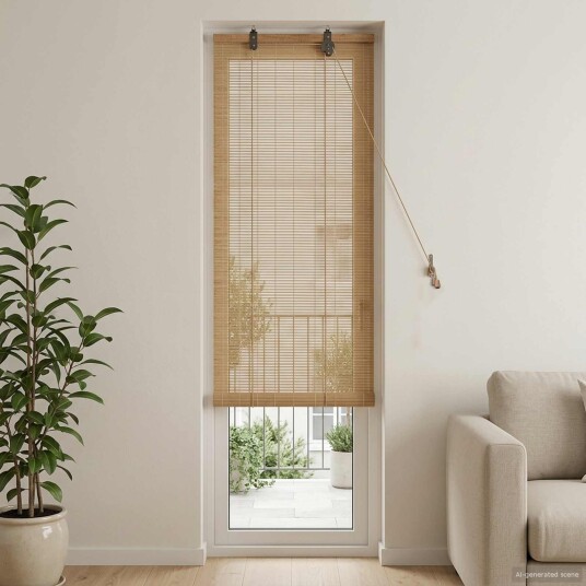 vidaXL Rullegardin Brun 40 x 220 cm Bambus vidaXL Rullegardin Brun 40 x 220 cm Bambus