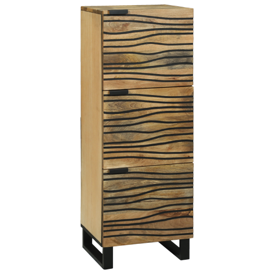 Highboard Brun 40 x 33 x 110 cm heltre mango