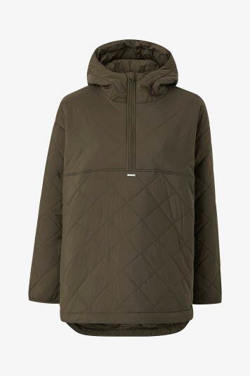 Aim'n   Jakke Oversized Quilted Anorak   Brun