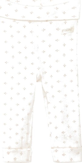 Blå Leggings Rib Gardenia Blå 2 år 92 Leggings Beige Hvit