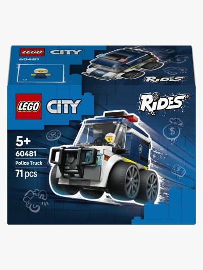 Lego Motorer Politibil 60481 Blue One Size