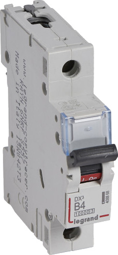 Legrand DX³ MCB automatsikring B4 1P 1M 10/16kA