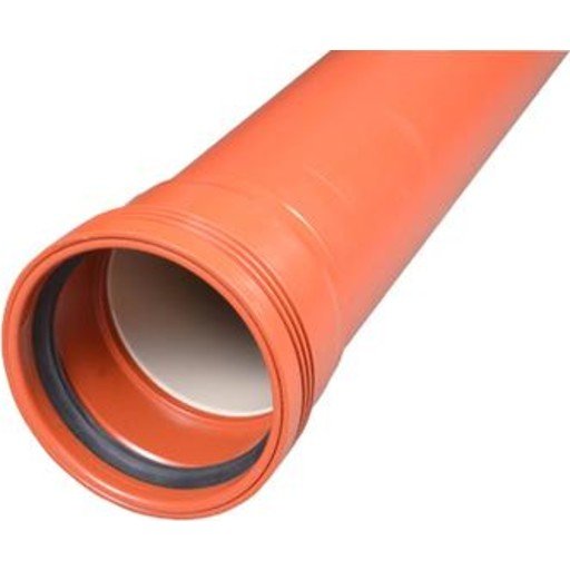 Wavin 110 mm PP Kloakkrør SN4 for Drenering og Overvannshåndtering