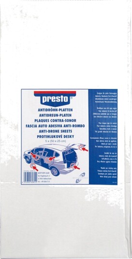 PRESTO 608012 Lyddempende matte PRESTO 608012 Lyddempende matte
