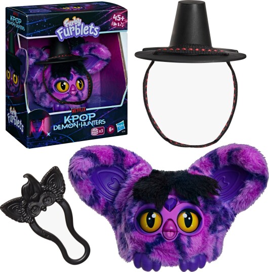 Furby Furblets KPop Demon Hunters Interaktivt Kosedyr Saja Boy Demon