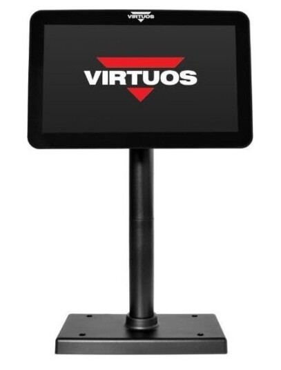 10.1' '  Lcd Farge Kundeskjerm Virtuos Sd1010r, Usb, Svart