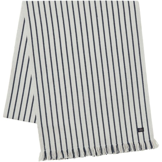 Lexington Bordløper med Frynser 50x350 cm Hvit/Marineblå Lexington Bordløper med Frynser 50x350 cm Hvit/Marineblå