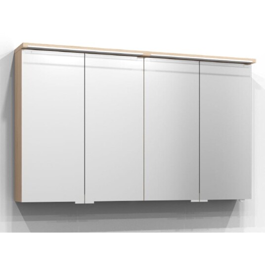 Svedbergs Skuru Speilskap med Servantlys 120cm / Ren eik Nei