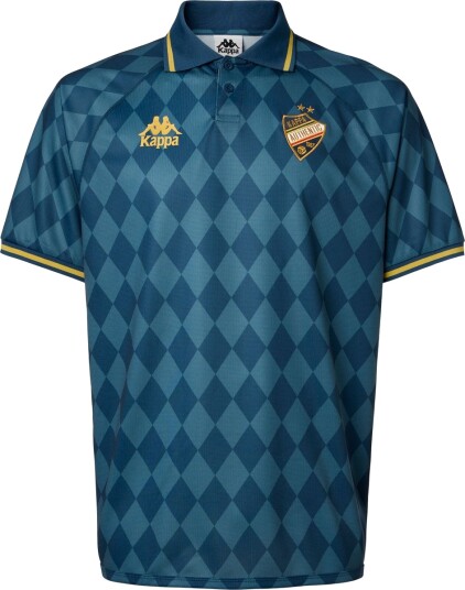 Kappa Authentic Nekoda Polo T skjorte Unisex Blå L