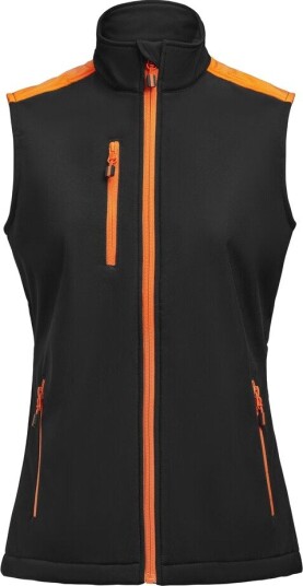 Printer Vest Softshell 2261084 Svart/Oransje XXL