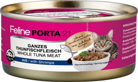 Feline Porta 21 Tunfisk Med Reker 24 X 156 G