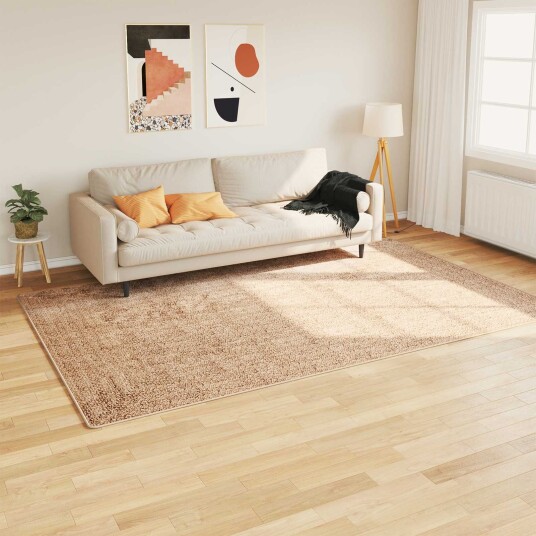  Teppe Runner MARSA Gul 150 x 230 cm Polyester og PVC