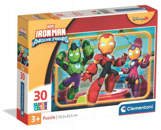Clementoni 20839 Puslespill   30 brikker   Iron Man