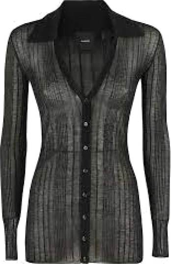 Pinko Dame Strikkevarer Svart S,