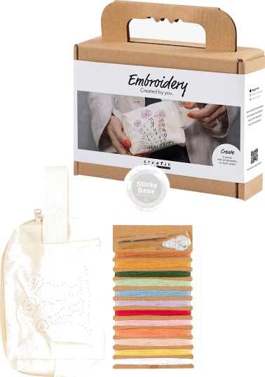 Creativ Company Hobbysett Broderi Sminkeveske Creativ Company Hobbysett Broderi Sminkeveske