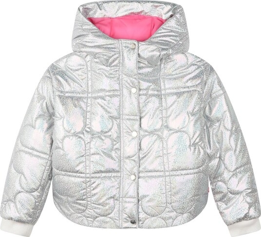 Billieblush Polstret Jakke Puffer Hvit Metallisert Billieblush 3 år (98) Dunjakke Grå Billieblush Polstret Jakke Puffer Hvit Metallisert Billieblush 3 år (98) Dunjakke Grå