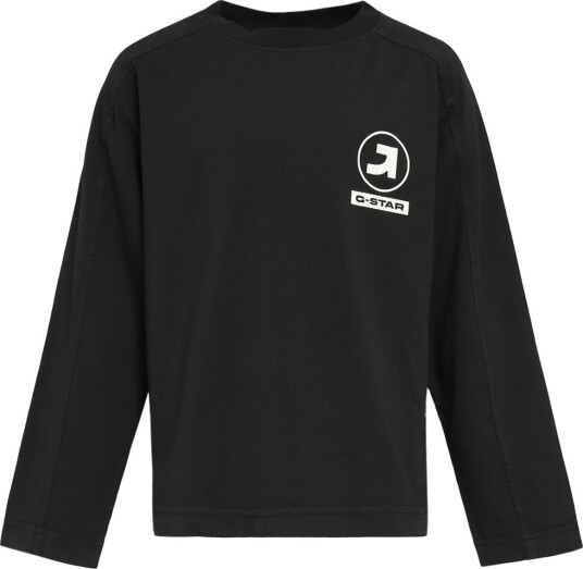 G Star RAW Genser Bokseaktig DK Black G Star RAW 10 år (140) Genser Hvit Svart