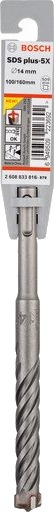 Bosch 2 608 833 816 Rotasjons Hammer Hammer Drill Bit 1,4 Cm 160 Mm Murstein Betong Stein 10 Cm