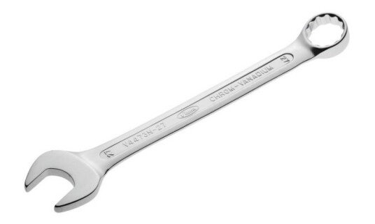 Vigor Kombinasjonsnøkkel 27mm Matt Forkrommet