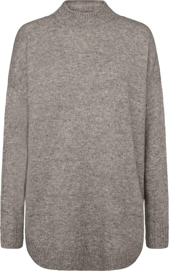 Vero Moda Maternity Vmmplaza Ls Highnck Long Pullover Ga MOON ROCK L