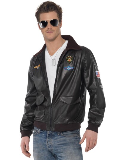 Lisensiert Top Gun Bomber Unisex Kostymejakke Strl L