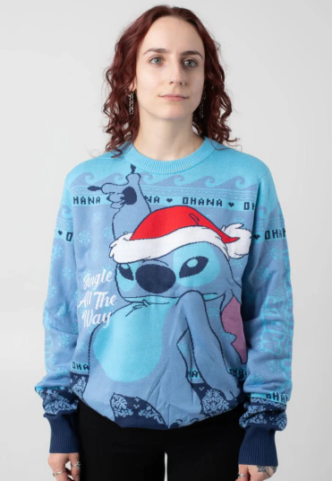 Disney's Lilo and Stitch Julegenser Jingle All The Way XXL Voksen Disney's Lilo and Stitch Julegenser Jingle All The Way XXL Voksen