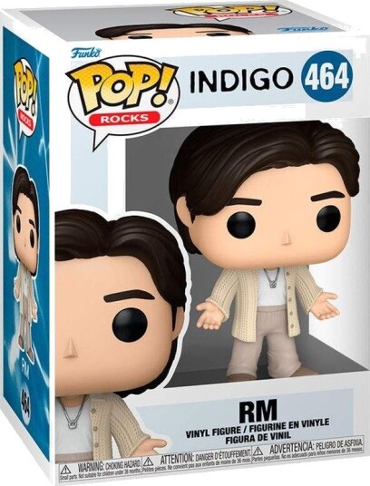 Northix BTS Indigo RM Pop Figur samleleketøy 5-tommers størrelse