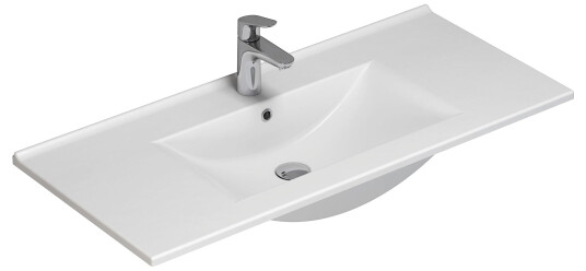 Dansani Amber servant, 101x45,5 cm, hvit