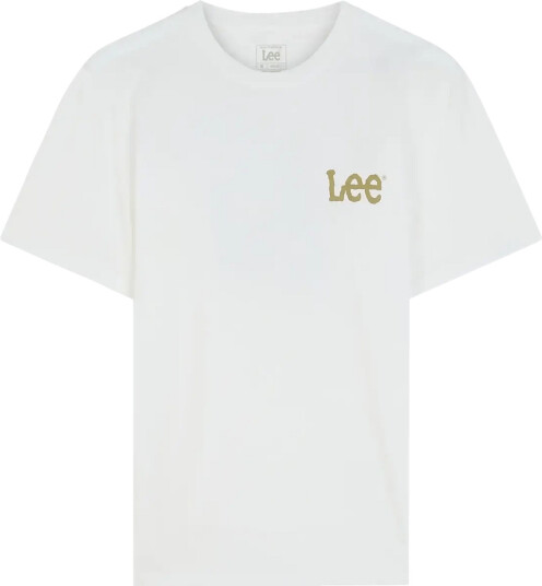 Lee Jeans Graphic Tee White M