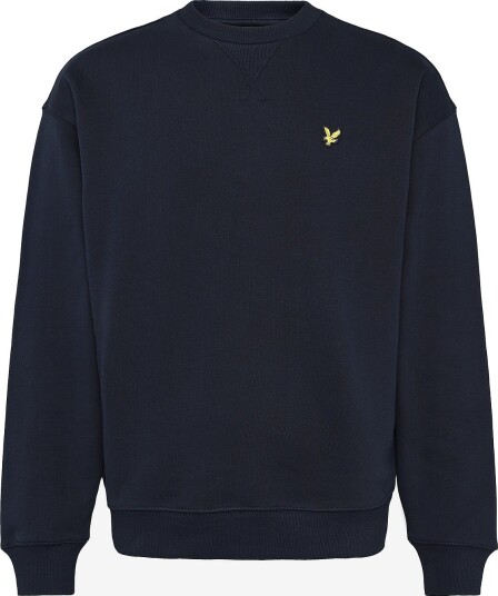 Lyle & Scott Heavyweight Loopback Crewneck Sweatshirt Navy L