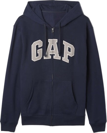 GAP Adult Vintagesoft Arch Logo Zip Hoodie Navy XXL GAP Adult Vintagesoft Arch Logo Zip Hoodie Navy XXL