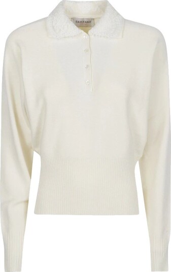 Ermanno Scervino Dame Topper Hvit M,