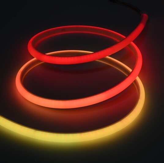 Ledlife 10m utendørs RGBIC Neon LED stripe 2 meter ledning 10W/m 576 LED per meter 24V IP67